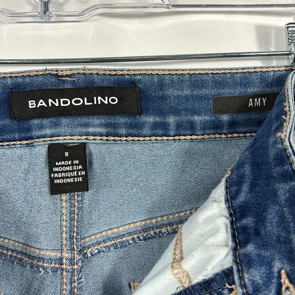 Bandolino Amy SS Straight Leg Jeans | Size 8 - Picture 8 of 11